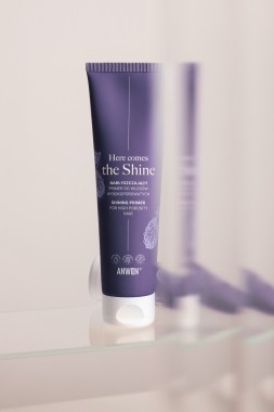 Here Comes The Shine - Nabłyszczający primer do włosów wysokoporowatych